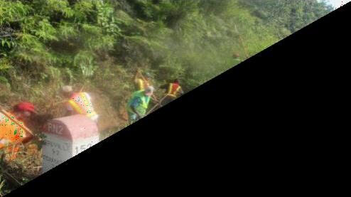 Entretien de routine de la RNP2 à Madagascar